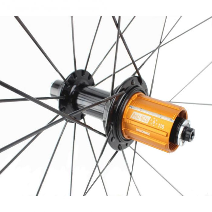 Anti Bite 6 Pawls RAF10 RAR9 Hub 38mm Tubular Clincher Carbon