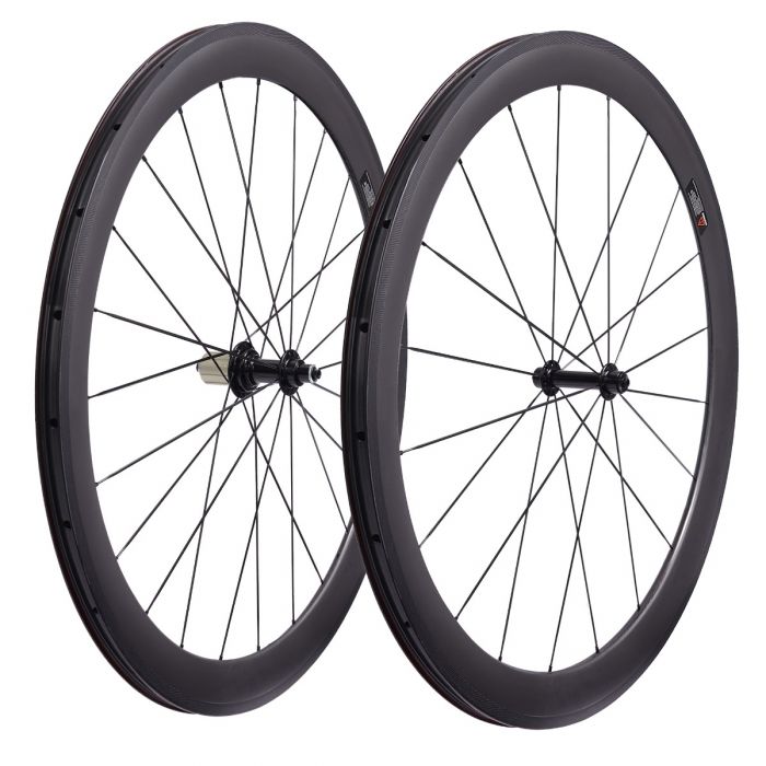 CSC carbon fiber bike wheelset 25mm width U Shape 38mm 50m
