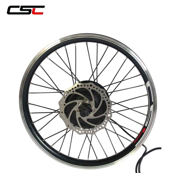 Electric EBike Conversion Kit Front Wheel Motor Hub 36V 350/500W 16-29in 700c 