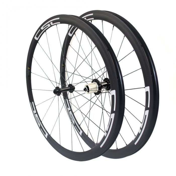25mm width 38mm clincher 700c carbon fiber road bicycle wheels 