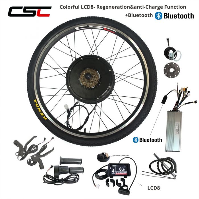 Electric bike wheel kit clearance