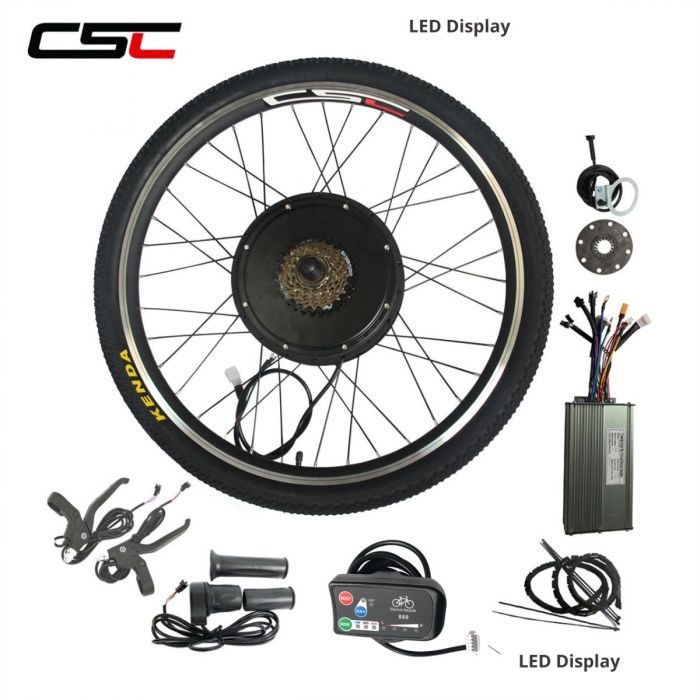 EBIKE 48V 1000W 1500W Electric Bike Conversion Kit 20 24 26 27.5