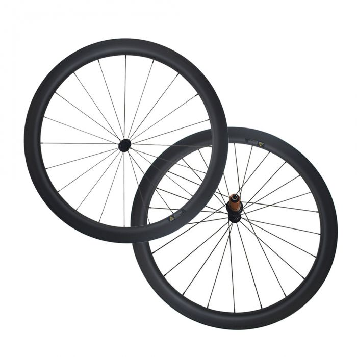 Anti Bite 6 Pawls Ultra Light 50mm Tubular Clincher Carbon Bike Wheelset