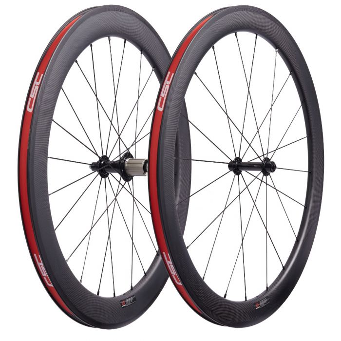 CSC R13 hub Carbon Fiber bike wheelset 25mm Width U Shape