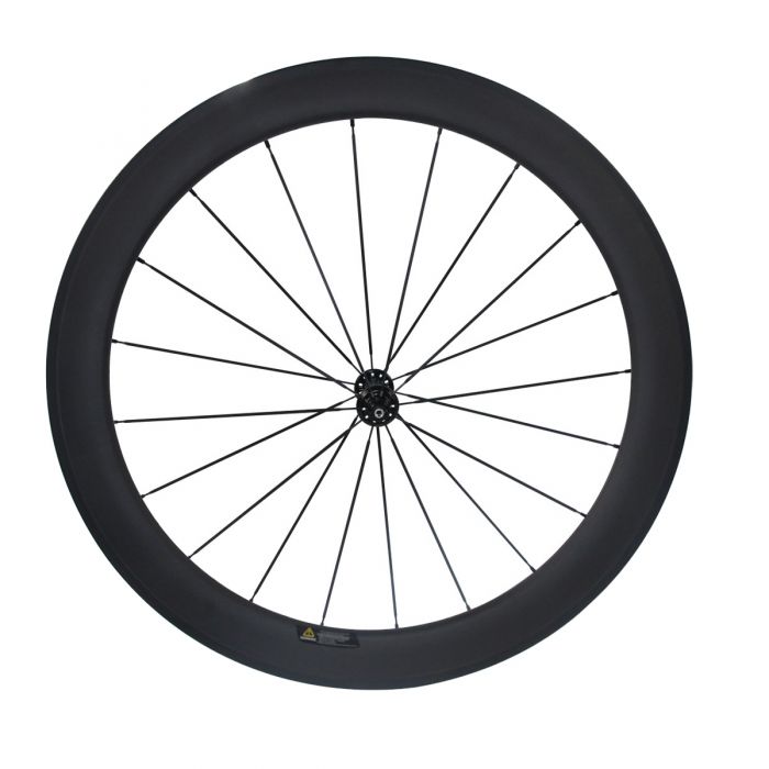 CSC 60mm Tubular Clincher Carbon Bike Road Wheels Powerway R51 2 1 Hub