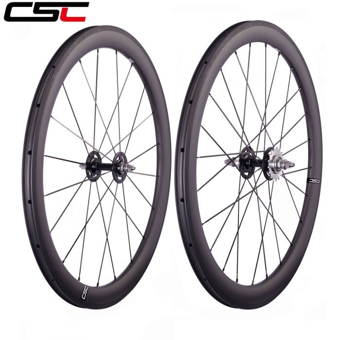 U Shape 50mm Tubular Clincher Tubeless Carbon Track bike
