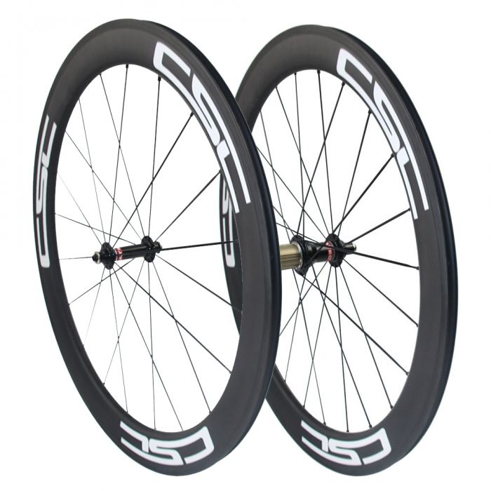 60mm Carbon Road Wheelset Novatec A291SB F482SB Hub 23mm/25mm