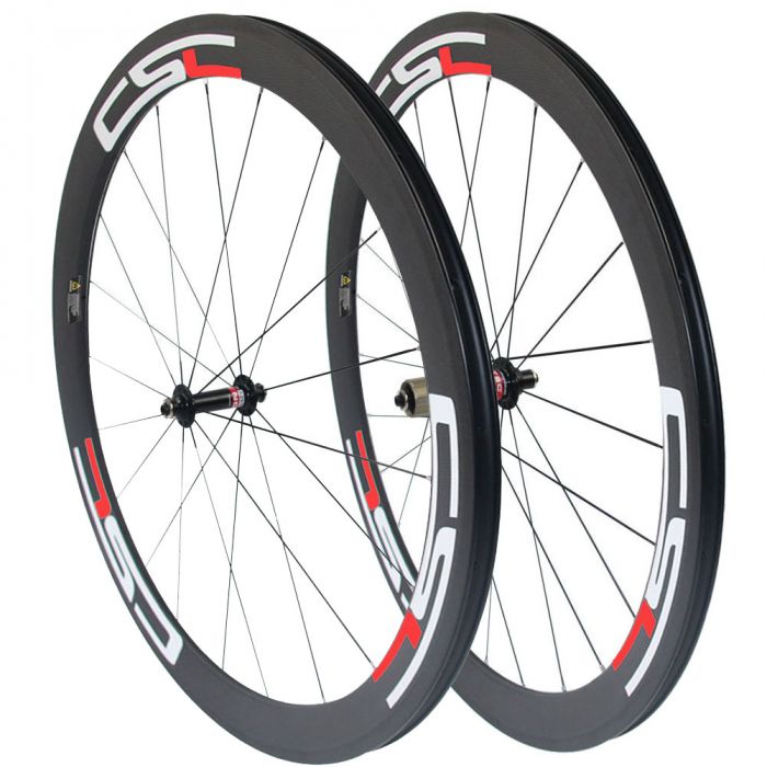 50mm Clincher Tubular Tubeless Carbon Bike Wheels Novatec A291SB F482SB Hub