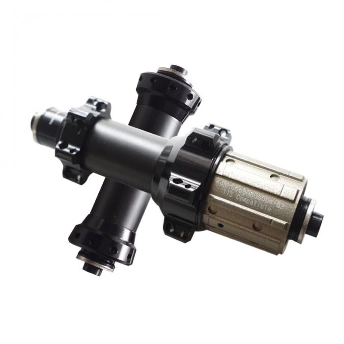Novatec AS61CB FS62CB Straight Pull Carbon finish Road Bike Hub