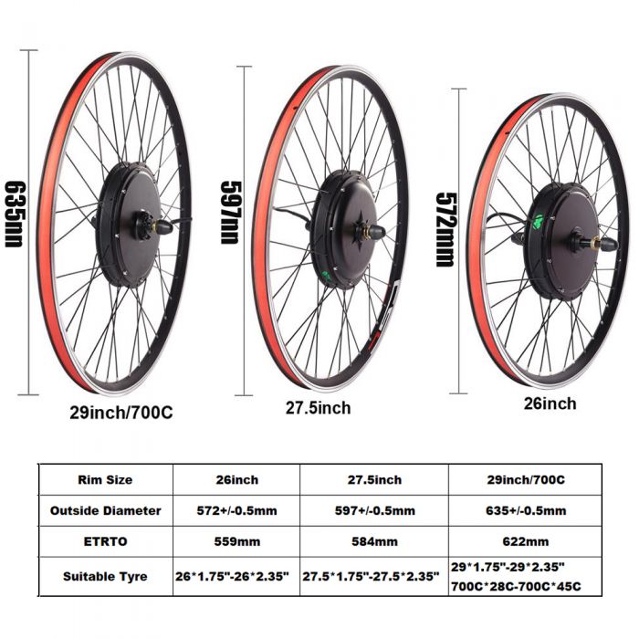 Electric bike conversion kit 27.5 hot sale