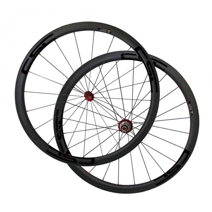 23mm width 38mm clincher carbon bicycle wheels with carbon hub 