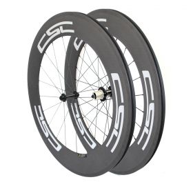 Ceramic Bearing 88mm Tubular Clincher Carbon Bicycle Road Wheels Powerway R13 hub 