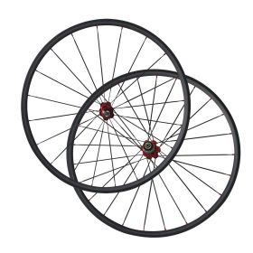23mm Width 24mm Clincher Carbon Fiber road bike wheels Chinese carbon Bicycle wheelset