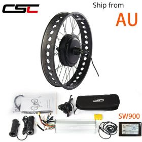 48V 1500W Fat Bike Electric Bike Conversion Kit 26" 190mm Dropout in Australia Stock