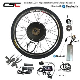 EBIKE 48V 1000W 1500W Electric Bike Conversion Kit 20 24 26 27.5 28 29inch 700C Rear Wheel Motor Regeneration Anti-charge