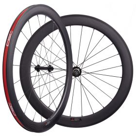 CSC R13 hub Carbon Fiber bike wheelset 25mm Width U Shape 38mm,50mm Clincher Tubular carbon road bicycle wheels V brake