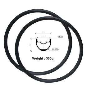 300g only 29" Carbom MTB Bike rim XC Ride 29er 28mm width Hookless Tubeless Mountain Rim