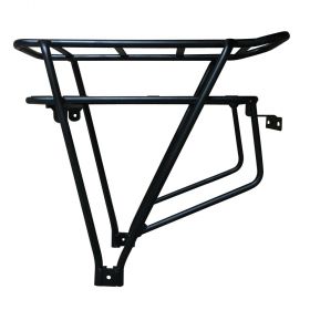electric bicycle Luggage Rack Black Double Layer e Bike Bicycle Rear Carrier