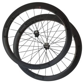 SAT NO Outer Holes 50mm Carbon Racing Race Wheels  Clincher Tubeless Ready Carbon Road Wheels Novatec Hub
