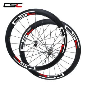 No outer hole SAT Ultra Light 50mm 700C Cycling Carbon Wheels 23mm 25mm Width Straight Pull AS511SB Hub 