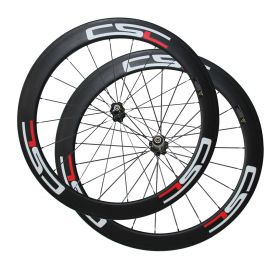 SAT No Outer Hole Chinese Cycling Carbon Wheels  Clincher Tubeless Ready Wheelset  Novatec Hub