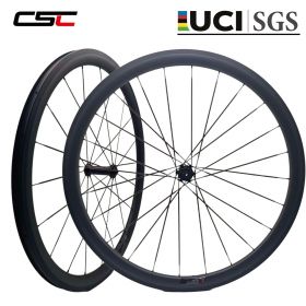 1230g Carbon spokes Rim Brake Hooked carbon Fiber wheels Basalt brake surface 54T Ratchet V Brake Clincher Tubeless 38mm 50mm Road bike Wheelset