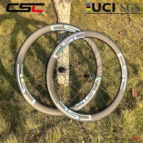 1230g Carbon spokes Rim Brake carbon Fiber wheels 3K brake surface 54T Ratchet V Brake Clincher Tubeless 38mm 50mm Road bike Wheelset