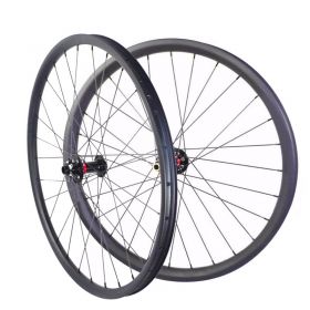 29er Tubeless AM/XC Carbon MTB Bike  Wheels 40mm width Asymmetric 15x100 TA or QR or 15X110 Boost Option  