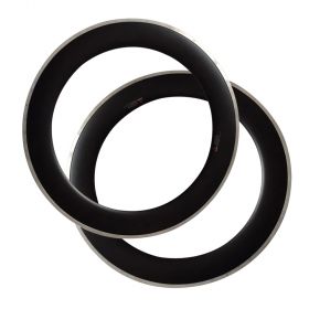 23mm Width 700c 80mm Clincher Alloy Carbon Road Bicycle Rim  Aluminum Braking Track