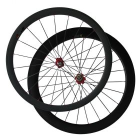 1pair 50mm front wheel 60mm rear bicycle wheel