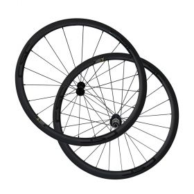 SAT 23mm,25mm width U Shape 38mm Clincher Carbon Road Wheels R13 Hub Sapim CX-Ray Spokes 