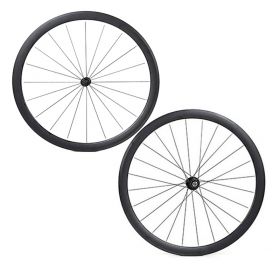 Chinese 40mm clincher V brake road bicycle wheels Bike Racing wheels set