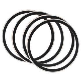 4pcs CSC 40mm Clincher Road Bicycle Rim V Brake Bike Hoop 700cx23C