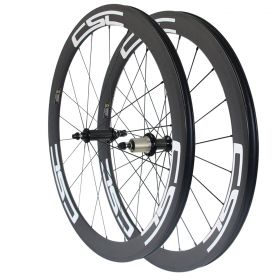  Straight Pull R36 Hub 50mm Tubular Clincher Tubeless Carbon Bicycle Wheelset 23mm/25mm Rim Width