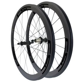  Straight Pull Ceramic Bearing R36 Hub 50mm Tubular Clincher Tubeless Carbon Bike Wheelset  