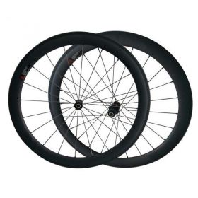 700C 23mm/25mm Width 50mm Tubular Clincher Carbon Road Bicycle Wheels DT240 hub Sapim cx ray 