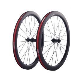 Center Lock Straight Pull Disc Brake carbon wheelset 30mm width 35mm/45mm/50mm Clincher Tubeless Carbon Cyclocross Bicycle wheels Ceramic Bearing Sapim cx ray Spoke 12x100/12x142mm Thru Axle