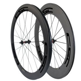 CSC 60mm Front 88mm Rear Carbon Road Bike Wheels Novatec A291SB F482SB Hub 23mm/25mm Width U Shape 