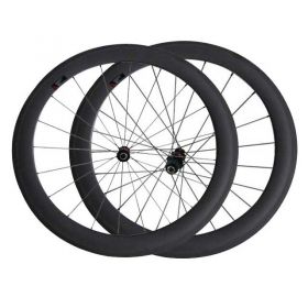 60mm Tubular Clincher Carbon fiber Road Bicycle Wheels DT240 hub Sapim cx ray spokes