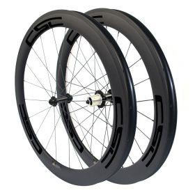 Super Light R13 Hub 6 Pawls 60mm Tubular Clincher Carbon Bicycle Wheels Powerway R13 hub Sapim Spokes