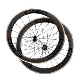 Aluminium Brake Surface 23mm Width 60mm Clincher Carbon Bike Road Wheelset R13 Hub