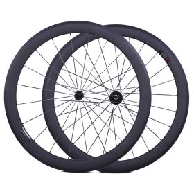 38mm 50mm Clincher Ultra Light Road Bike Carbon Wheelset