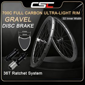 DLR 2.0 UCI 700C Carbon Gravel Wheels Disc Brake 50mm Profile 32mm inner Width Clincher Tubeless 12mm Thru Axle 36T Ratchet Hub