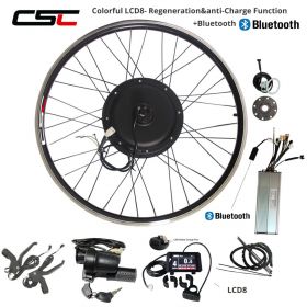 e BIKE 48V 1000W 1500W Electric Bicycle Conversion Kit 20 24 26 28 29 inch 700C Front Rear Bluetooth Motor Wheel