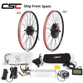 In Spain ebike Kit 36V 48V e-bike e Bike Wheel Hub Motor Electric Bicycle Bike Conversion Kit Bicicleta Electrica