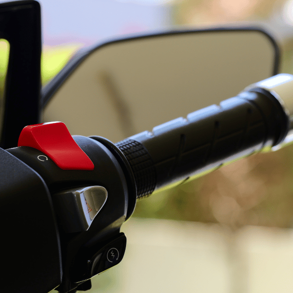 What is the effect of throttle on electric bike ride?