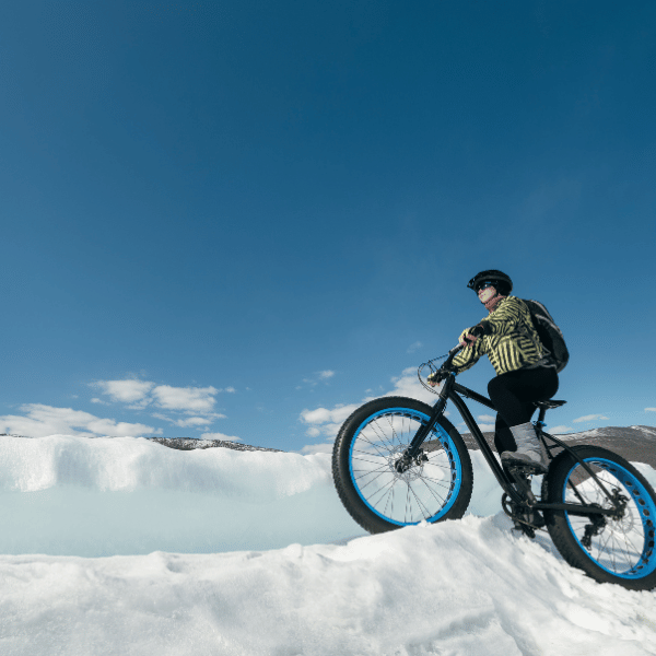 Ride Winter Trails with an E-Mountain Bike